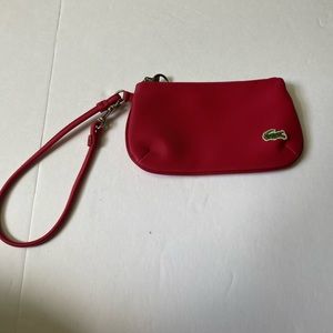 Lacoste Watermelon Red Wristlet